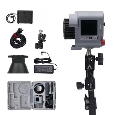 Imagem de Amaran 60x 65W COB Bi Color (2700K-6500K) LED Video Light, 37,775 lux at 1 Meter, 9 Built-in Lighting FX, Power by Aputure