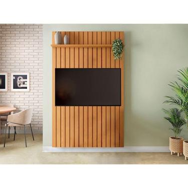 Imagem de Painel Ripado Bless 1,30 Off White HB Moveis