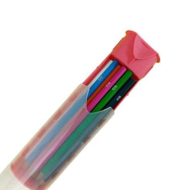 Imagem de Lápis De Cor Cis Criatic Color Case Rosa 12 Cores