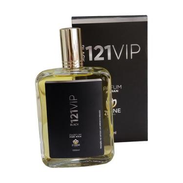Imagem de Perfume 121 Vip Black Zyone Masculino Amadeirado Intenso 100ml
