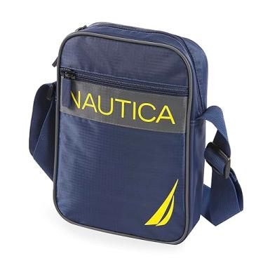 Imagem de NAUTICA Bolsa de ombro, azul marinho/cinza