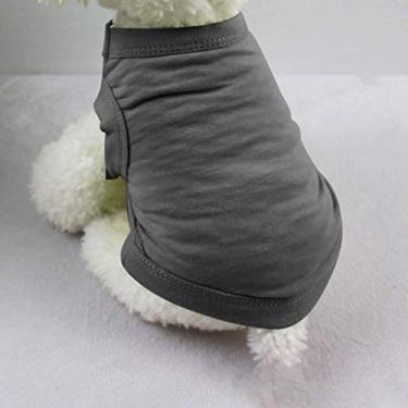 Imagem de Moletom para animais de estimação ajuste solto roupas para cães pequenos roupas para animais de estimação bonito gato cachorro camiseta roupas quentes para cachorrinho camisa para cachorro preto XXXG