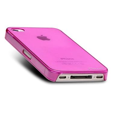 Imagem de Luvvitt Crystal View Capa de cristal ultrafina para iPhone 4 e 4S, rosa