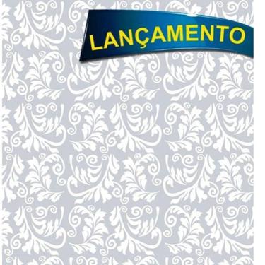 Imagem de Papel de Parede Arabesco Diversos Adesivo Resistente Autocolante Lavável Decoração Quarto Sala Copa - Linha Contact Gold