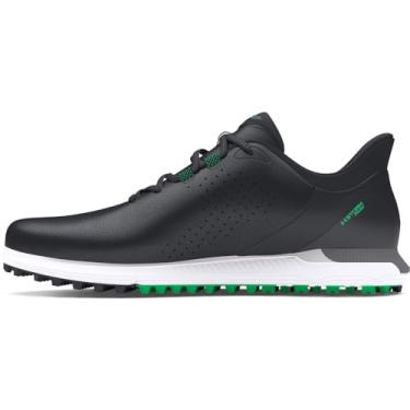 Imagem de Under Armour Tênis de golfe masculino Drive Fade Spikeless, (001) Preto/Preto/Cinza Titã, 40