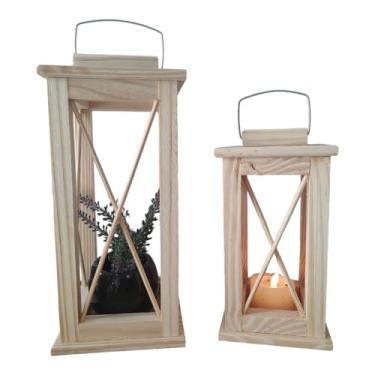 Imagem de Conjunto Luminárias lanterna Marroquina com X crua (Palito nos 3 lados)