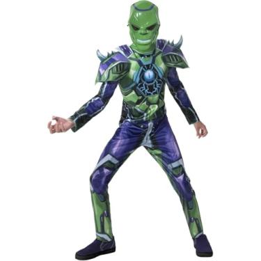 Imagem de Marvel Boys Avengers Mech Strike Monster Hunters Costume Dress Up Youth Choose Iron Man Hulk Spiderman Super Hero (Hulk, Medium)