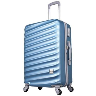 Imagem de Mala De Bordo Em Abs Plástica Viagem Yins C/ Rodas 360 Multicores Tam. 18/PP Unitário - YS21067-Unissex