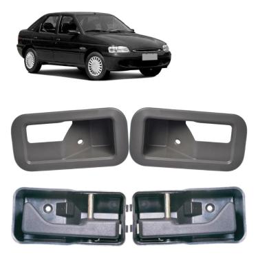 Imagem de Kit Completo Gatilho Maçaneta Interna + Moldura Escort 93-96 [F103]