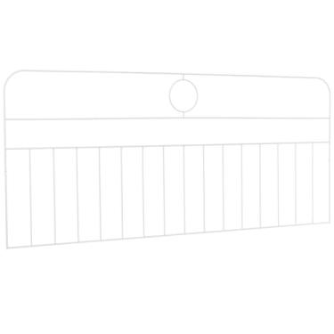 Imagem de Cabeceira Aramada Brandemburgo - Casal Branco