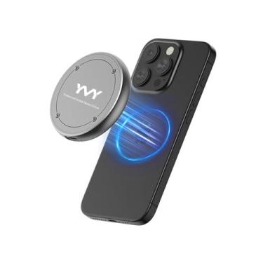Imagem de YMY SSD externo magnético portátil de 512 GB, unidade de estado sólido externo de ultra velocidade de 10 Gbps, SSD USB C para armazenamento e backup compatível com laptop, Mac, TV, iPhone 15 Pro,