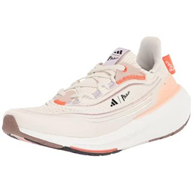 Imagem de adidas Tênis de corrida feminino Ultraboost Light, Seattle Hockey/Preto/Quartzo Maravilha, 38