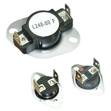 Imagem de Kit de termostato para secadora Supplying Demand LA-1053 LA1053 serve para AP42472, PS2162282