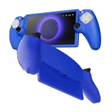 Imagem de TNP Capa protetora de silicone para PlayStation Portal - Capa protetora para PS Portal Shell com antiderrapante, absorção de choque, anti-impressão digital, resistente a arranhões, azul