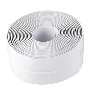 Imagem de WeiLaiKeQi Fita de Vedação à Prova D'água 10m, Pvc, Autoadesiva, Multifuncional, Protetor de Borda, Fita de Calafetagem para Banheiro, Cozinha, Pia, Banheira
