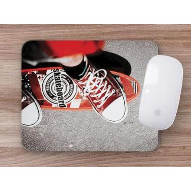 Imagem de Mouse Pad Emborrachado Personalizado Skate SK8 Skateboarding - Deluzz,