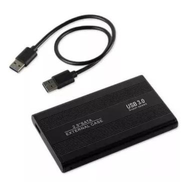 Imagem de Case Hd Externo Usb 3.0 Sata 2.5 NotebookCompativel com  Pc Xbox Ps3