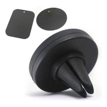 Imagem de Suporte Celular Veicular Imã Magnético Saída Ar Condicionado - Genéric