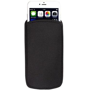 Imagem de Capa de neoprene macia à prova de choque bolsa para celular Google Pixel 9 8 7a 6a 5 4a Samsung Galaxy S25 S24 S23 S22 A01 S10e iPhone 16e 15 14 13 Pro 13 Mini iPhone 12 Pro 12 Mini X XS