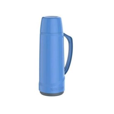 Imagem de Garrafa Termica Cristal Soprano 1l Azul, 1L, Azul
