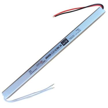 Imagem de Kit 3 Fonte Driver Slim 12v 60w 5a Fita Led Perfil Led Bivolt - Avant