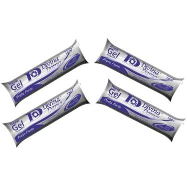 Imagem de Hene Em Gel Jaborandi 180g Divina Dama Preto Forte (Preto Azulado) Bis