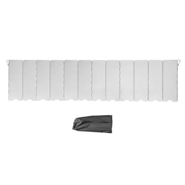 Imagem de menolana para- de fogão de acampamento para- de fogão a gás com bolsa de armazenamento Forno a gás Protetor de vento de liga de alumínio para, 12 Pratos