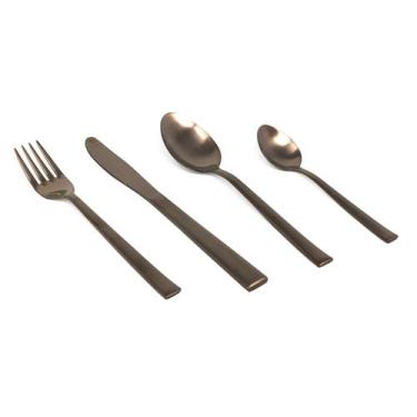 Imagem de Jogo talheres de mesa Faqueiro 16 peças Royal Norfolk Aparelho de Jant