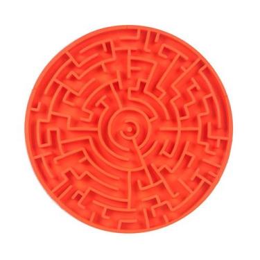 Imagem de Brinquedo e Comedouro Pet Games Labirinto Laranja para Cães e Gatos - 