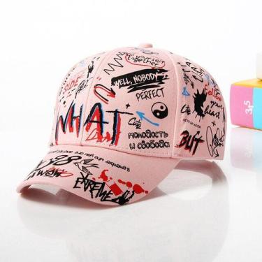 Imagem de Boné Infantil Unissex Algodão Graffiti RANAWEELA JH2030 - ElaShopp