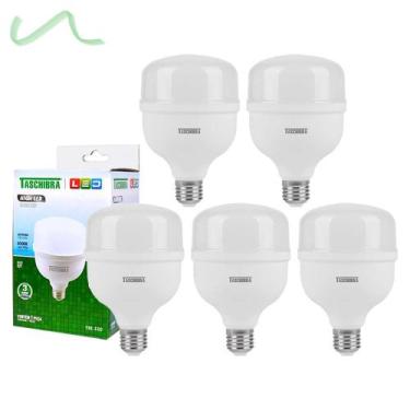 Imagem de 5 Lâmpadas Led Bulbo Tkl 110 20w E2 6500K Taschibra Bivolt