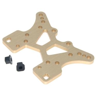 Imagem de Shock Stay Shock Tower Board Compatible with JLB Racing 1/10 11101 21101 Truggy J3 Speed Truck RC Car Parts Accessories Aluminum Alloy Upgrade Replace EA1004(Gold)