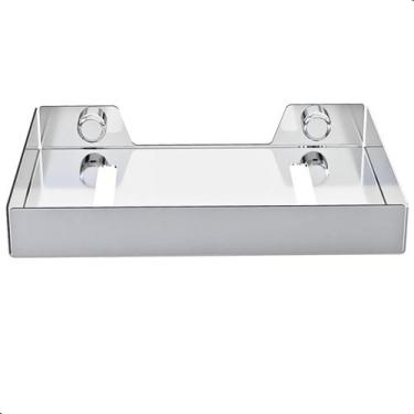 Imagem de Porta Sabonete Saboneteira Inox Parede Banheiro MAX - STEELDECOR