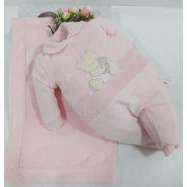 Imagem de - Saída Maternidade Bebê Menina Plush Le Bhua Linh Paraiso 485 - Le Bh