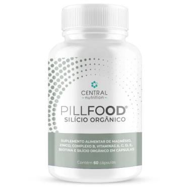 Imagem de Pillfood Silício Organico Central Nutrition 60 Cáps, Sem Sabor