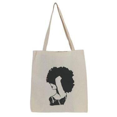 Imagem de Bolsa Ecobag 100% algodão BLK SX - CARIOCA MAIS