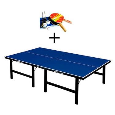 Imagem de MESA DE PING PONG MDF 15mm 1016 KLOPF + KIT Completo 5030
