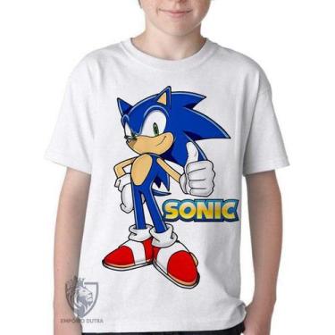 Imagem de Camiseta Infantil ou adulto  Sonic II Blusa Criança todos tamanhos - E