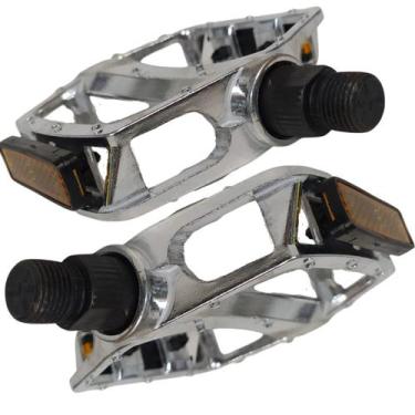 Imagem de Pedal Bicicleta Plataforma Alumínio Polido Par 1/25 Sueco - HP ORIGINA