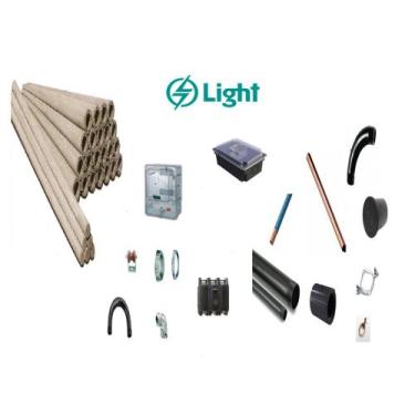 Imagem de Kit Padrao Light Trifasico com Poste e Instalaçao Incluida - Padrao Li
