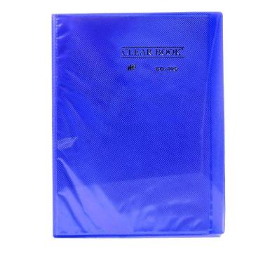 Imagem de Pasta Catálogo Ofício Yes 40 Envelopes BD40S Clear,  Azul