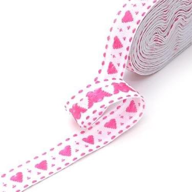 Imagem de Fita Galão Coração Marwan 18mm - 10 Metros, 021 - PINK
