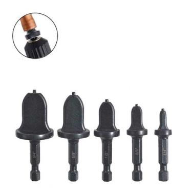 Imagem de Kit 5 Flangeador / Expansor de Cano de Cobre e Alumínio (1/4, 3/8, 1/2