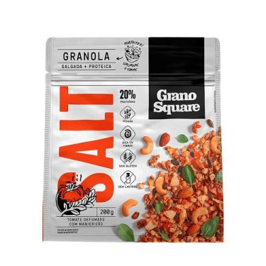 Imagem de Granola GranoSquare SALT Tomate Defumado com Manjericão - 200g