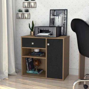 Imagem de Armário Multiuso Ravena com 1 Porta e 1 Gaveta B39 Linha B's Emovell, 