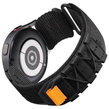 Imagem de Compatível com pulseiras COROS PACE 3, pulseira esportiva de nylon resistente de 20 mm e 22 mm com design de laço trançado compatível com smartwatch COROS PACE 3/APEX 2 Pro/APEX 46 mm/APEX 2/PACE