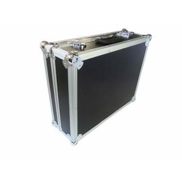 Imagem de Maleta Case de Aluminio Flight 50x40x16cm Naval Preta