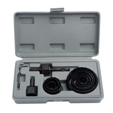 Imagem de Serra Copo para Gesso e Madeira  com 11 peças - Casa Forte