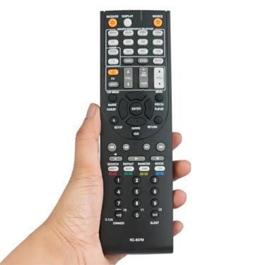 Imagem de Controle remoto de substituição RC-837M para receptor AV Onkyo HT-R494 HT-S5800 HT-S7805 TX-NR818
