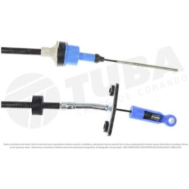 Imagem de Cabo de comando da embreagem Dian Fiat Siena 2010 a 2016 - TUBA